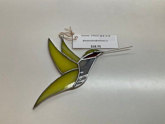 Hummingbird - Yellow/Red
