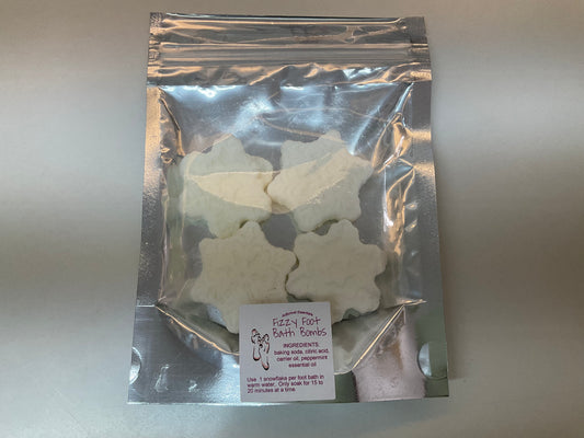 Fizzy Foot Bath Bombs