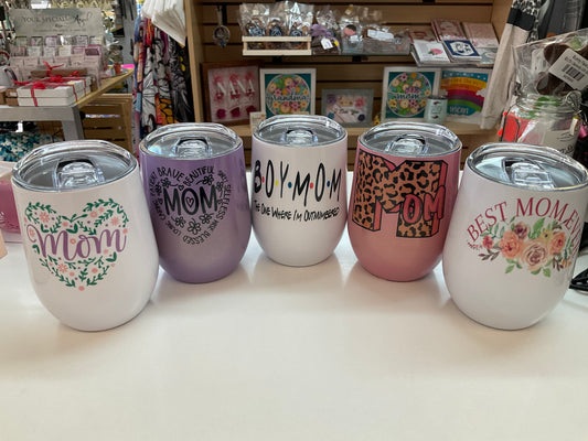 Mom Insulated Wine Tumblers