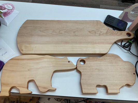 Maple Charcuterie/Cheese Boards