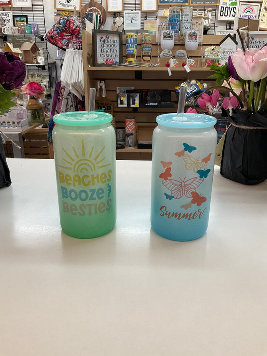Shimmer Glass Tumblers
