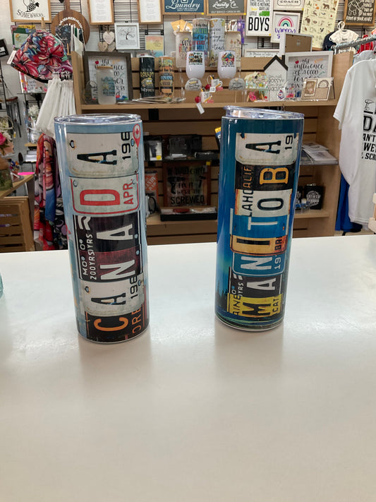 Manitoba/Canada Tumblers