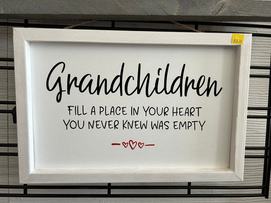 Grandchildren Fill A Place In Your Heart