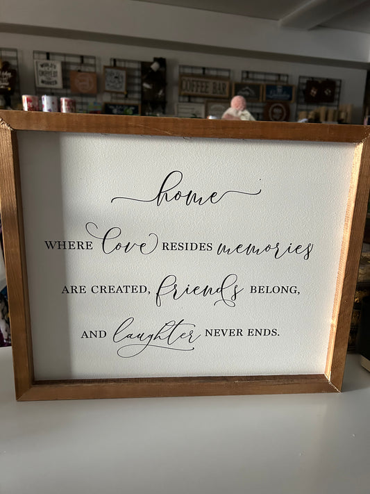 Home Where Love Resides