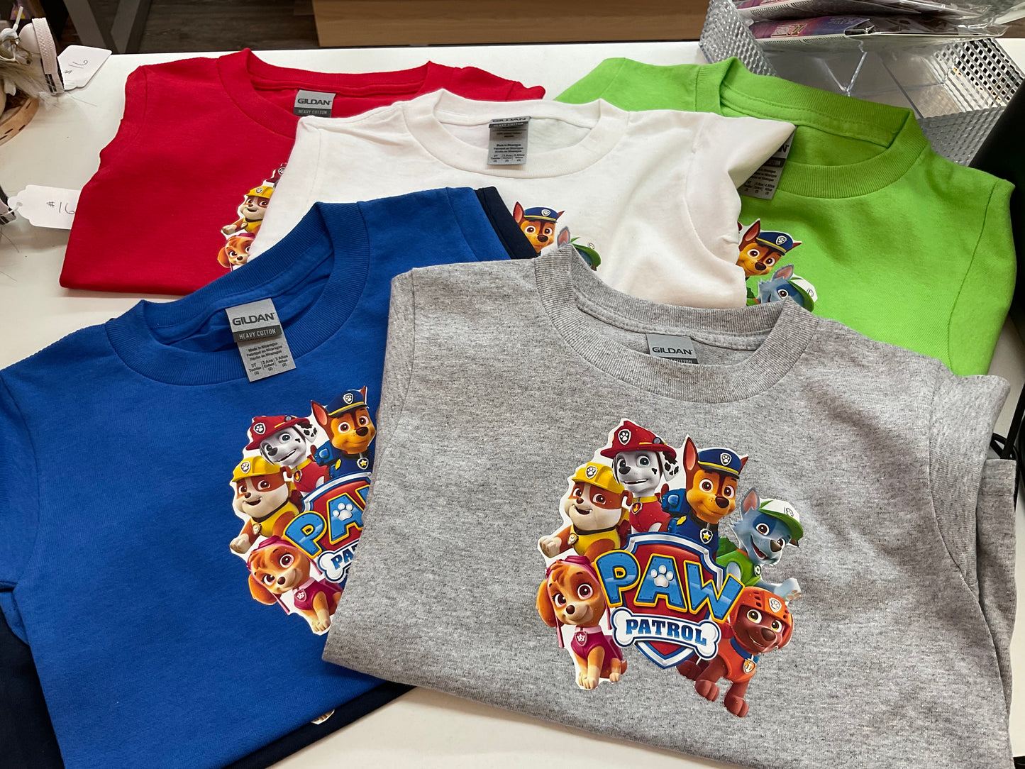 Paw Patrol Toddler Tshirts