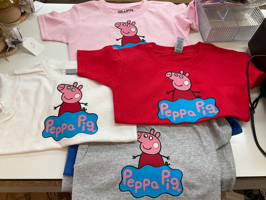 Peppa Pig Toddler Tshirts