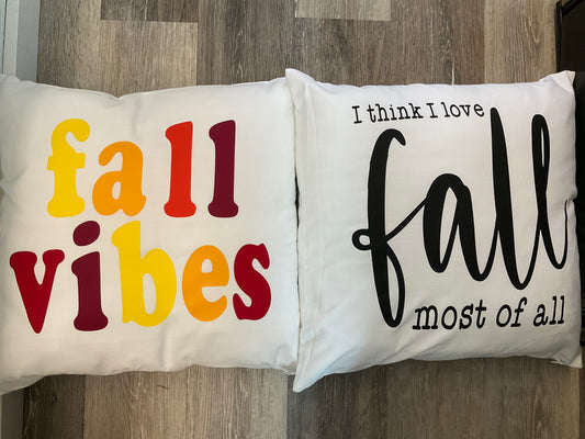 Fall Themed Pillows