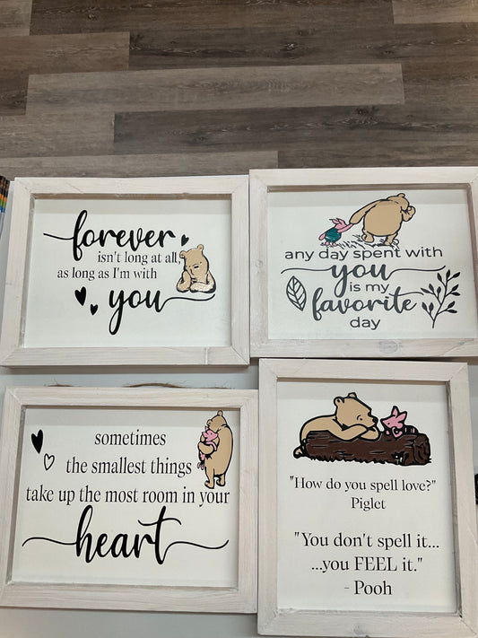 Classic Winnie-the-Pooh Signs