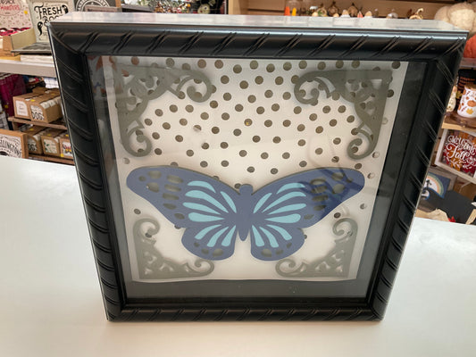 Light Up Butterfly Shadow Box