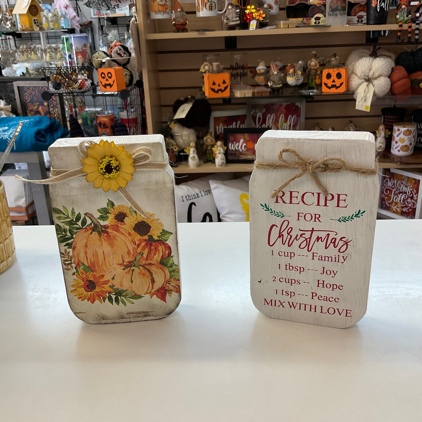 Wood Canning Jar