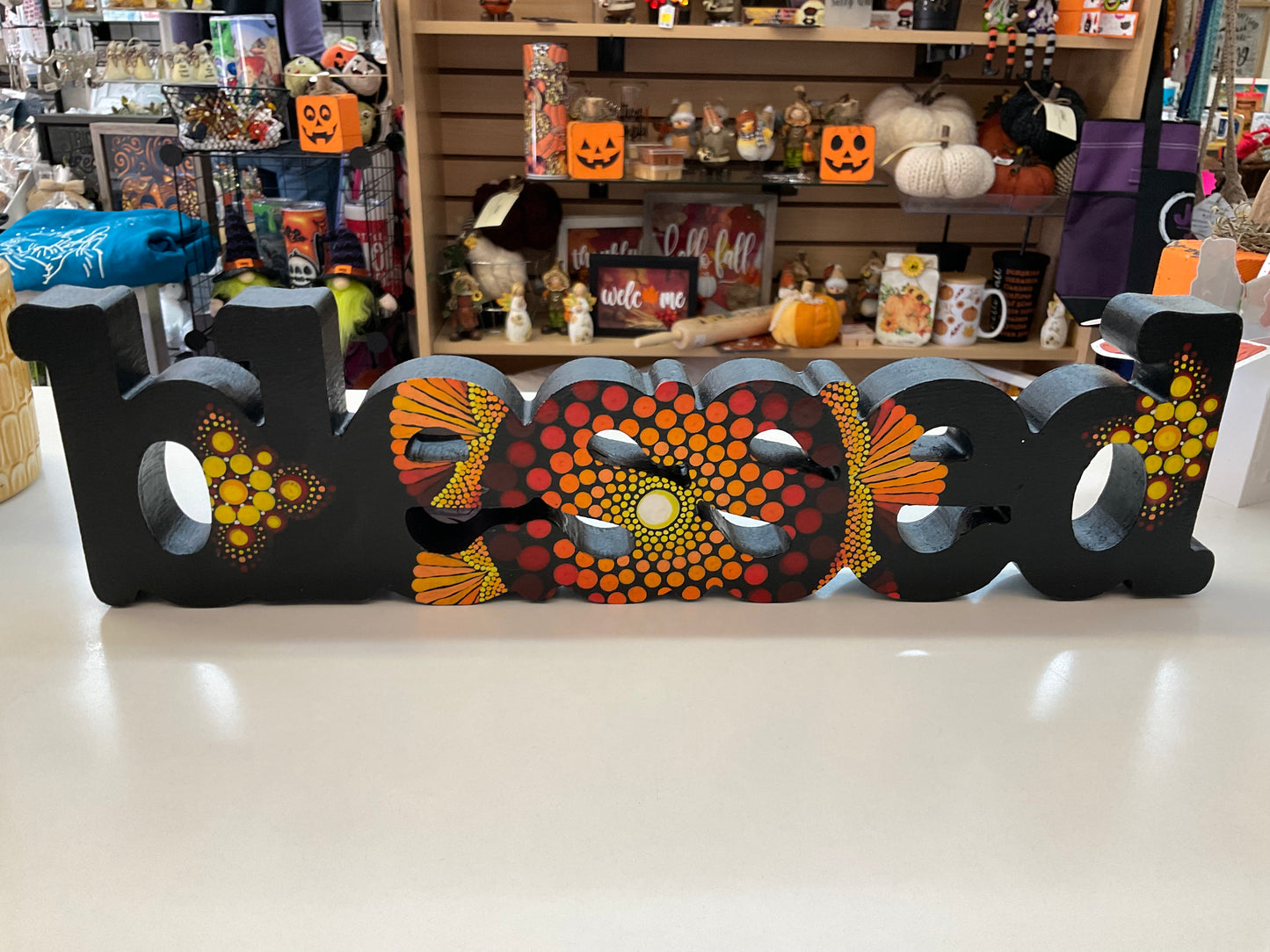Wooden Dot Signs