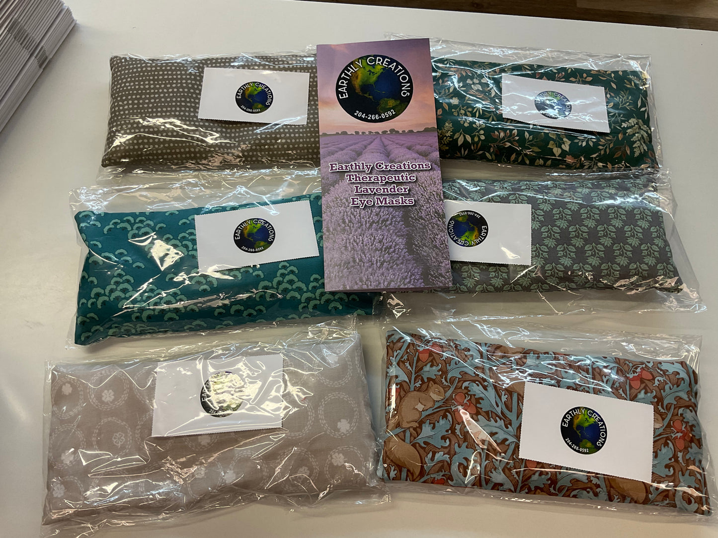 Therapeutic Lavender Eye Masks