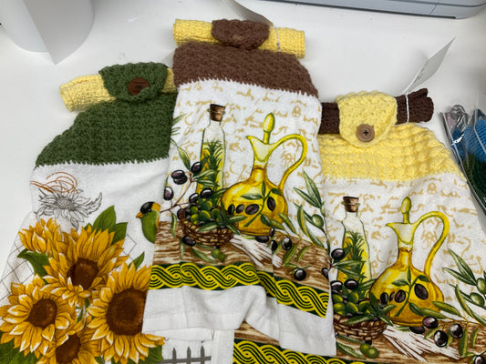 Crochet Towel Set