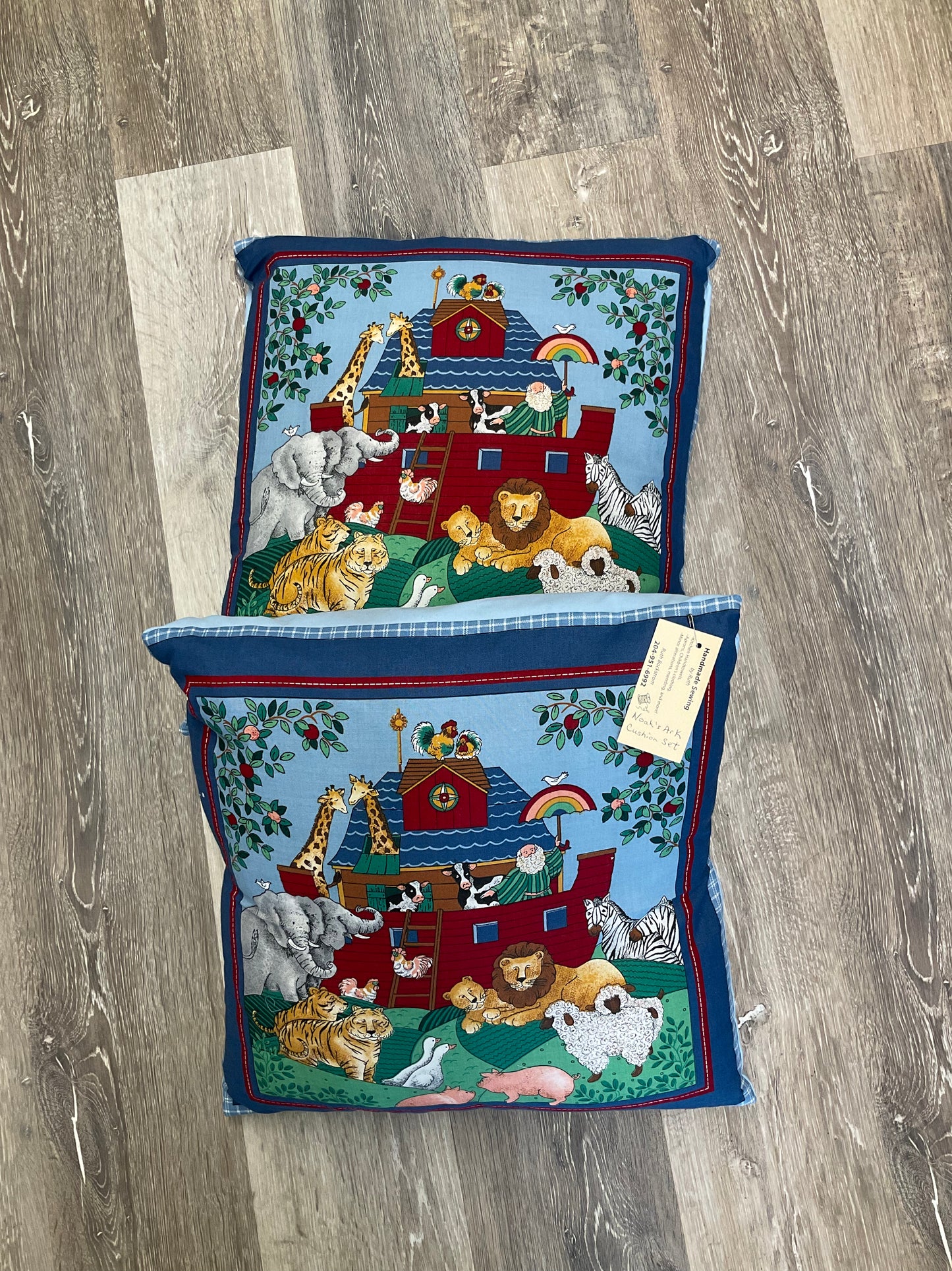 Noah's Ark Cushion Set