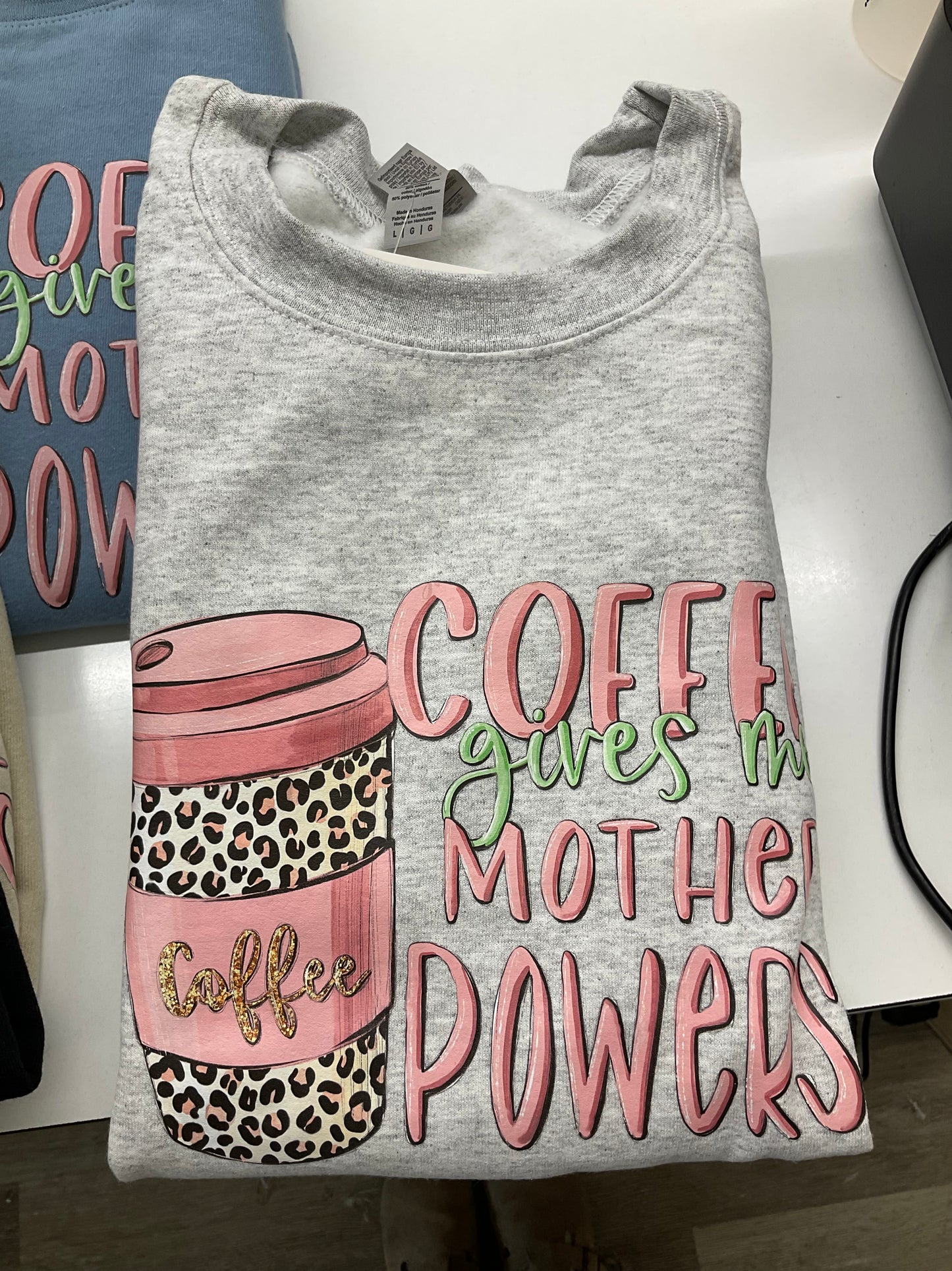 Coffee Gives Me Mother Powers Sweater