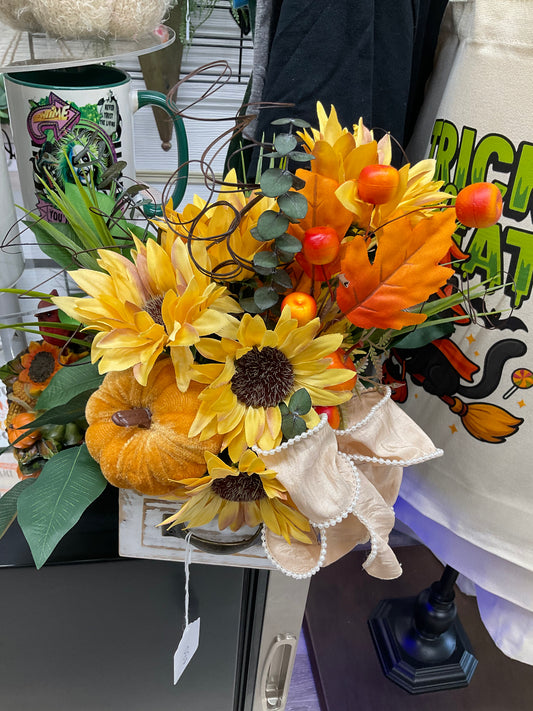 Fall Box Decor