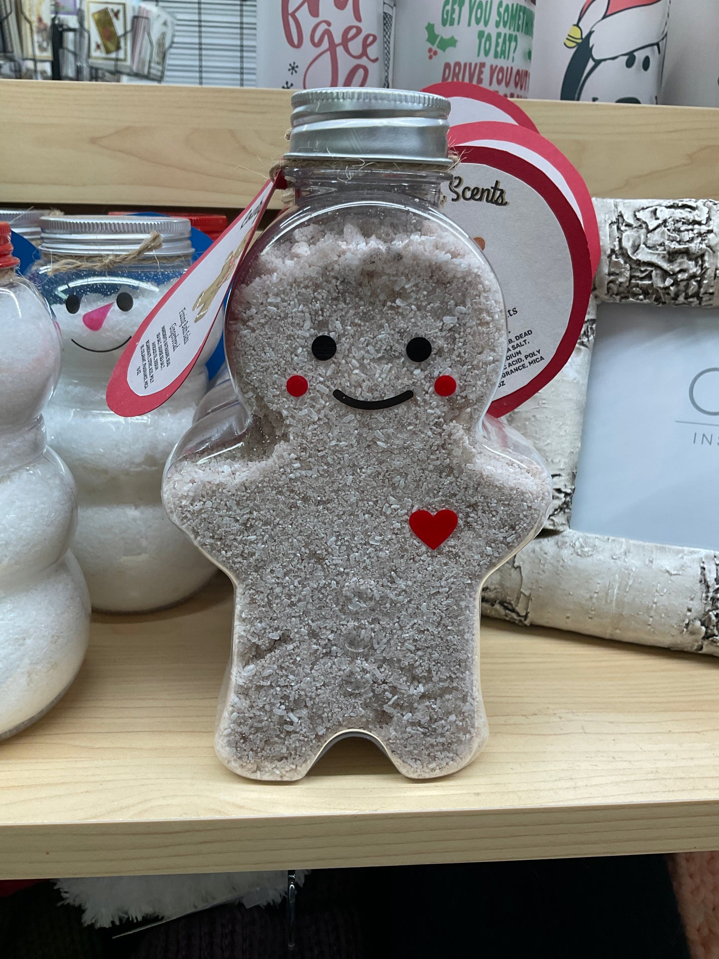 Fizzing Gingerbread Bath Salts