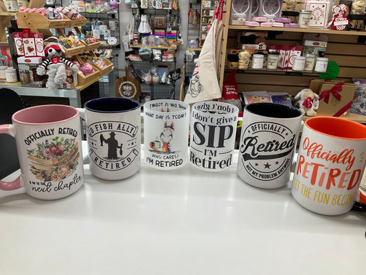 Retirement Mugs