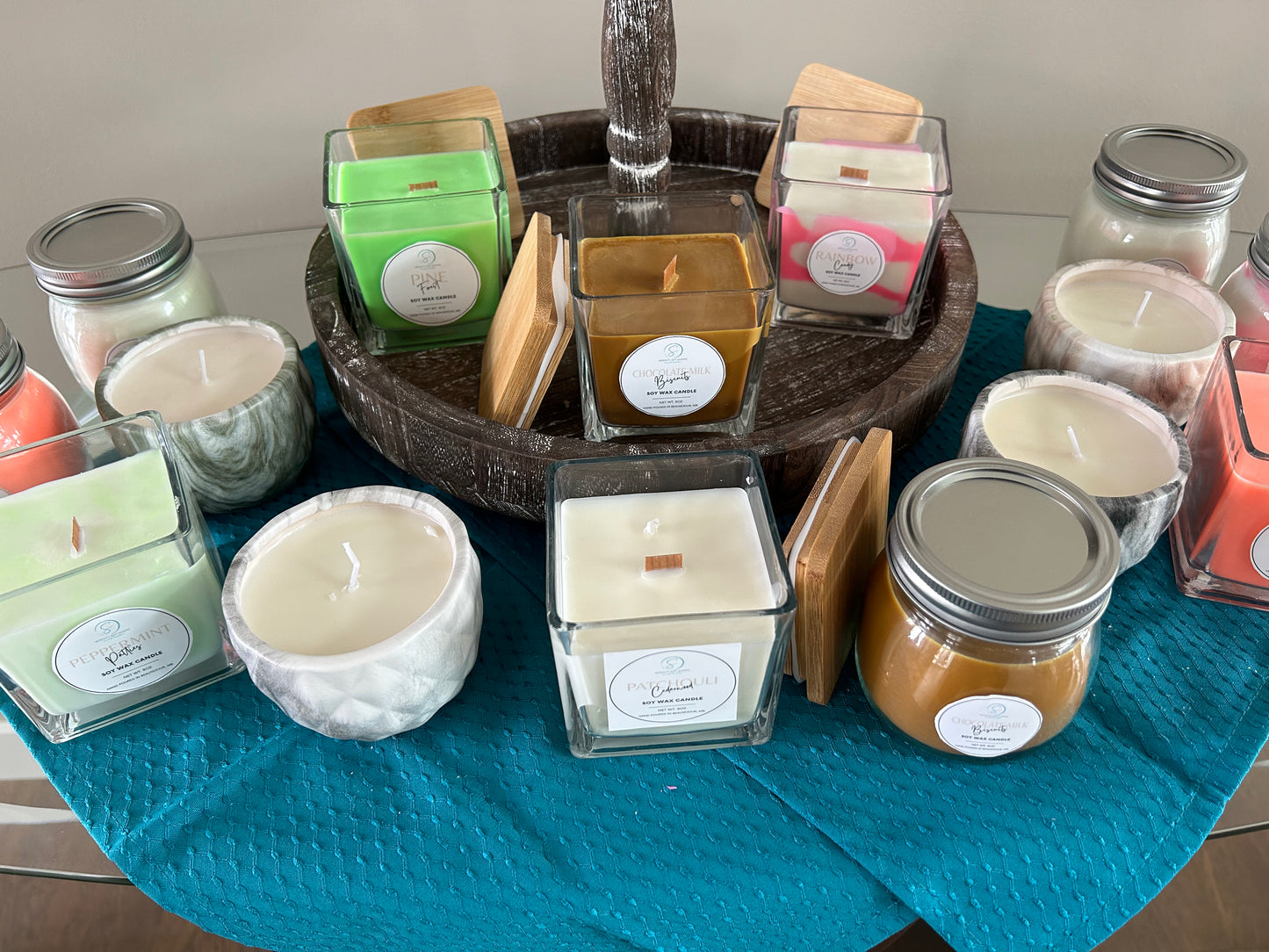 Scented Natural Soy Wax Candles