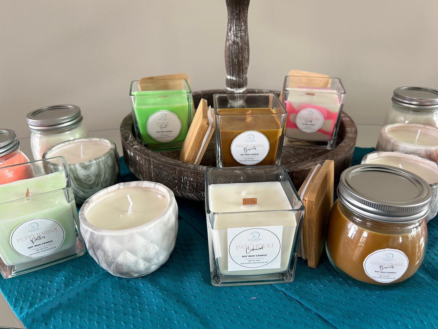 Scented Natural Soy Wax Candles