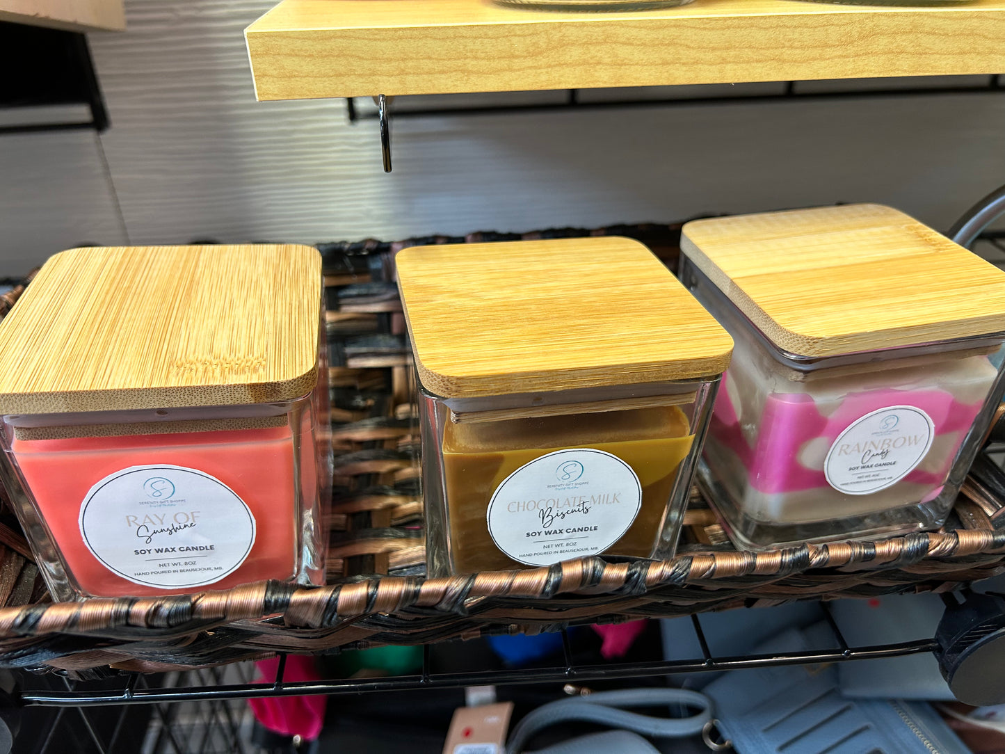 Scented Natural Soy Wax Candles