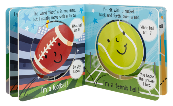 What Sport Am I? Spinning Book