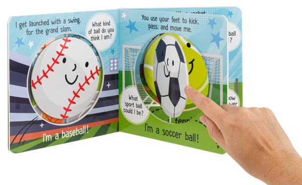 What Sport Am I? Spinning Book