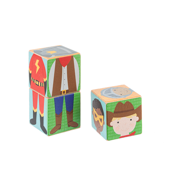 Wooden Block Doll