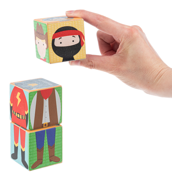 Wooden Block Doll