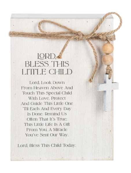 Wooden Baptism Message Blocks