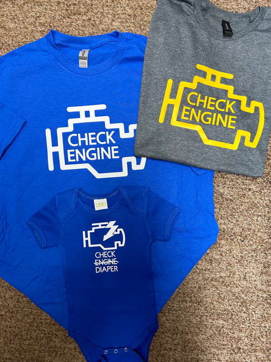 Check Engine/Diaper