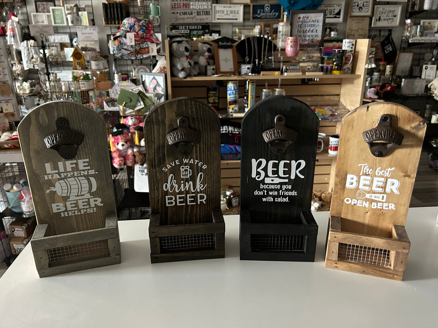 Bottle Cap Opener/Holder