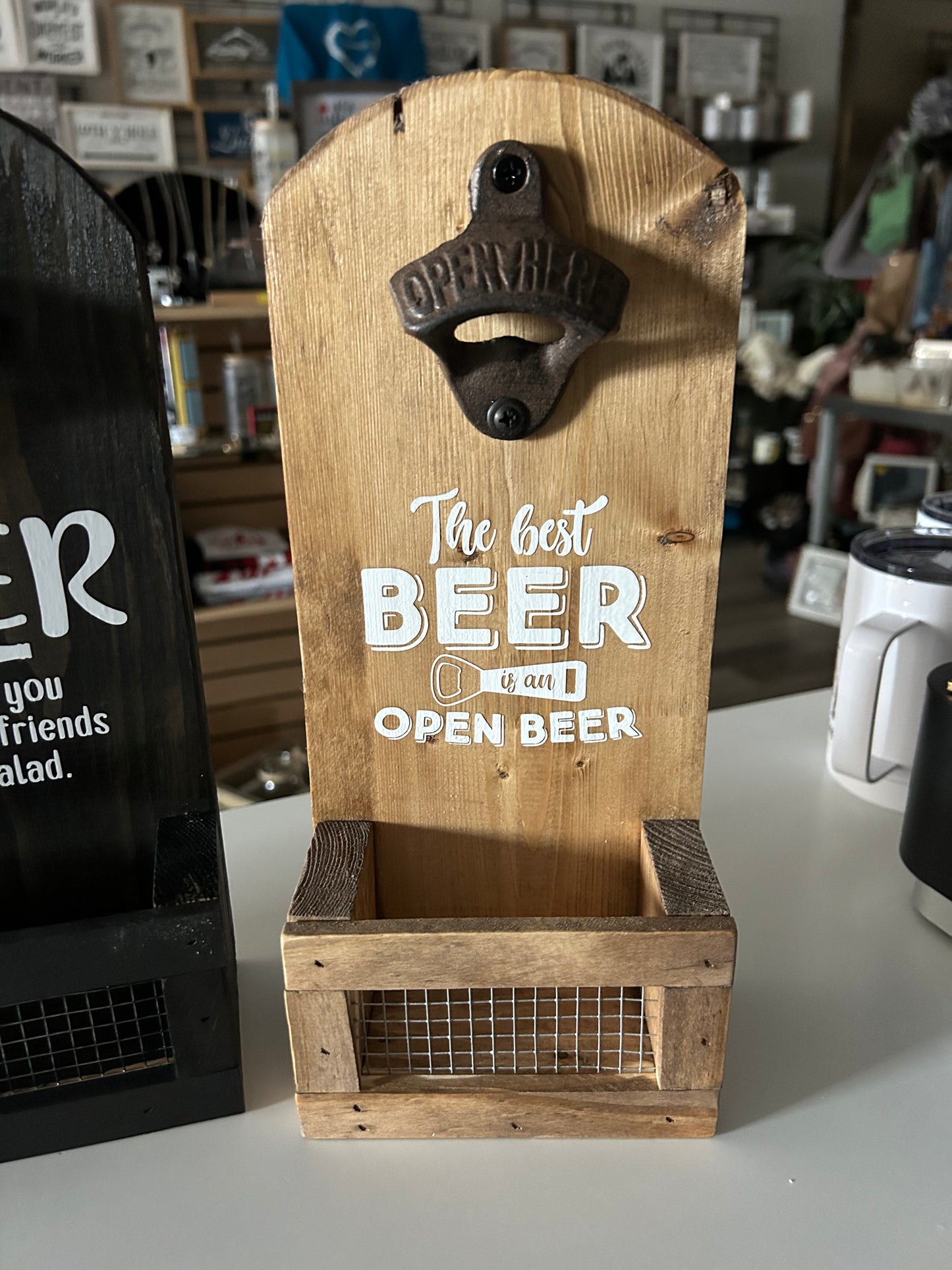 Bottle Cap Opener/Holder