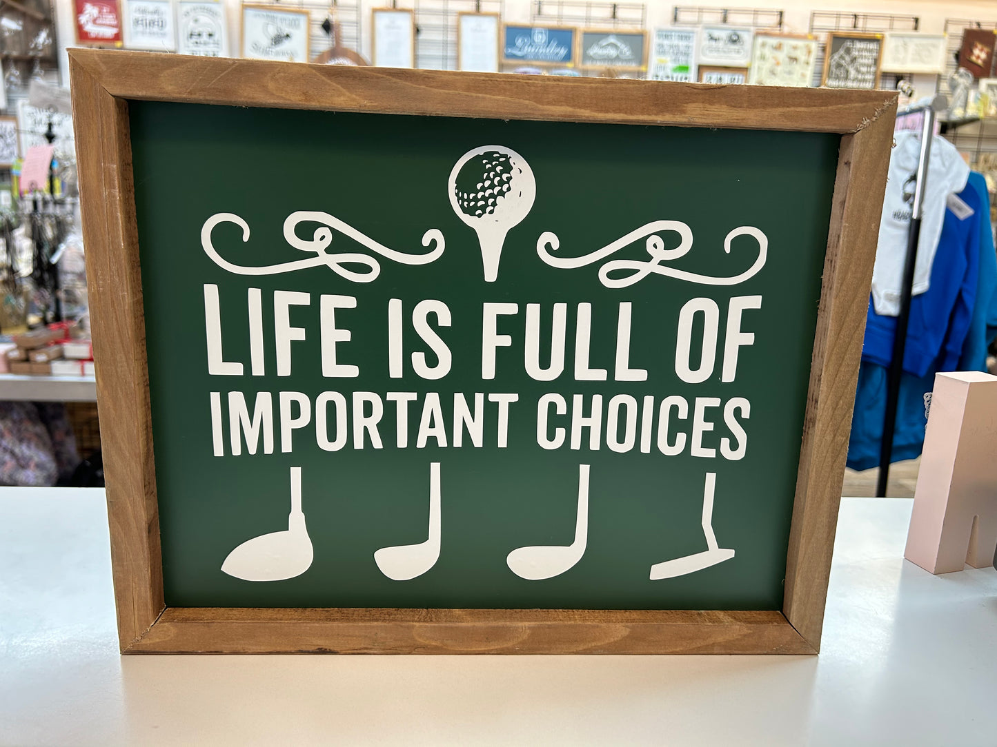 Life is Full of Important Choices