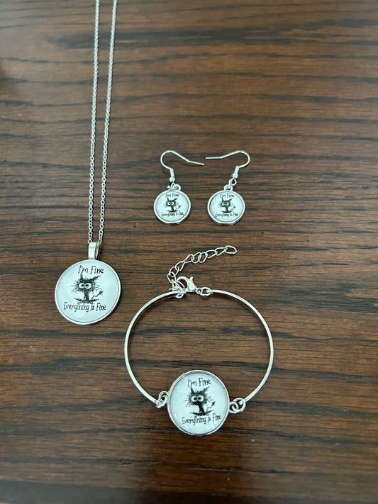 I'm Fine Fashion Jewellery Set