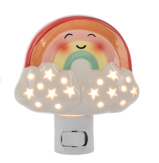 Rainbow with Clouds Night Light