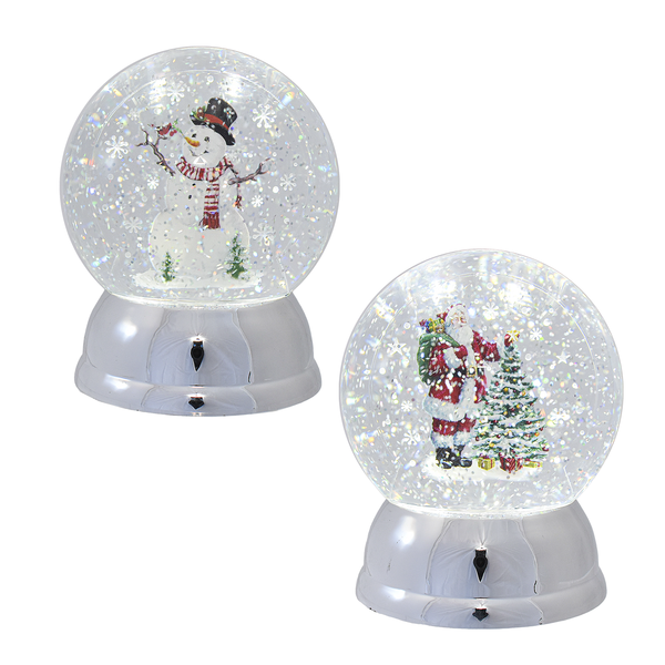 Santa/Snowman Snow globe