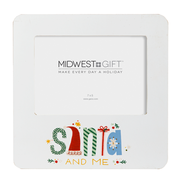 Santa and Me Frame