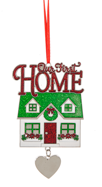 Our First Home Ornament