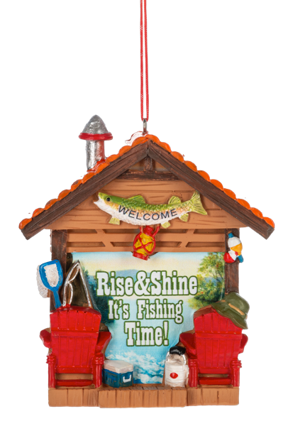 Cabin Rise & Shine Ornament