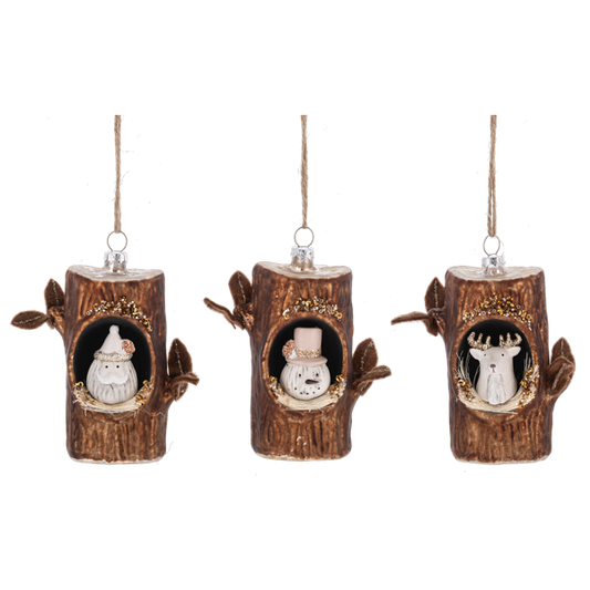 Winter Friends In Tree Ornaments