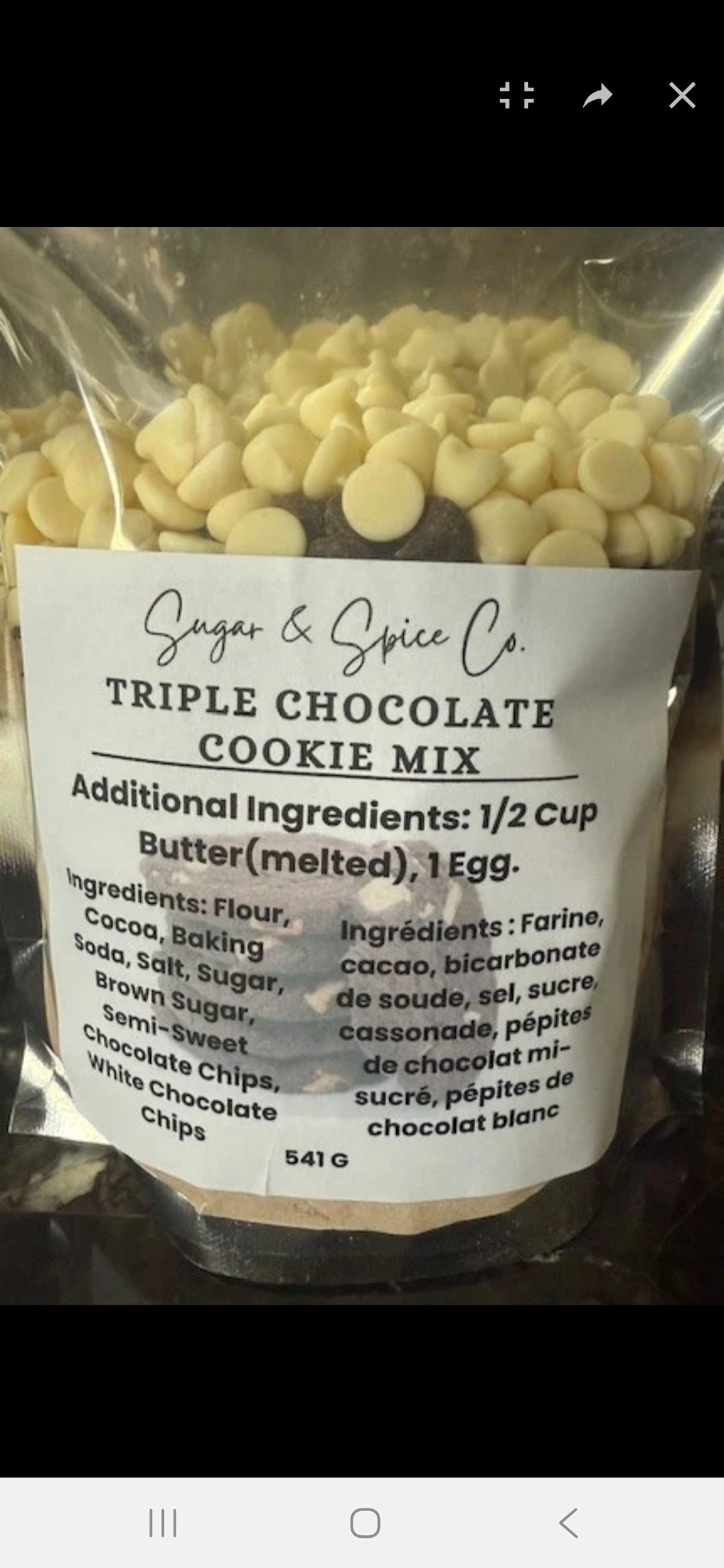 Cookie Mixes