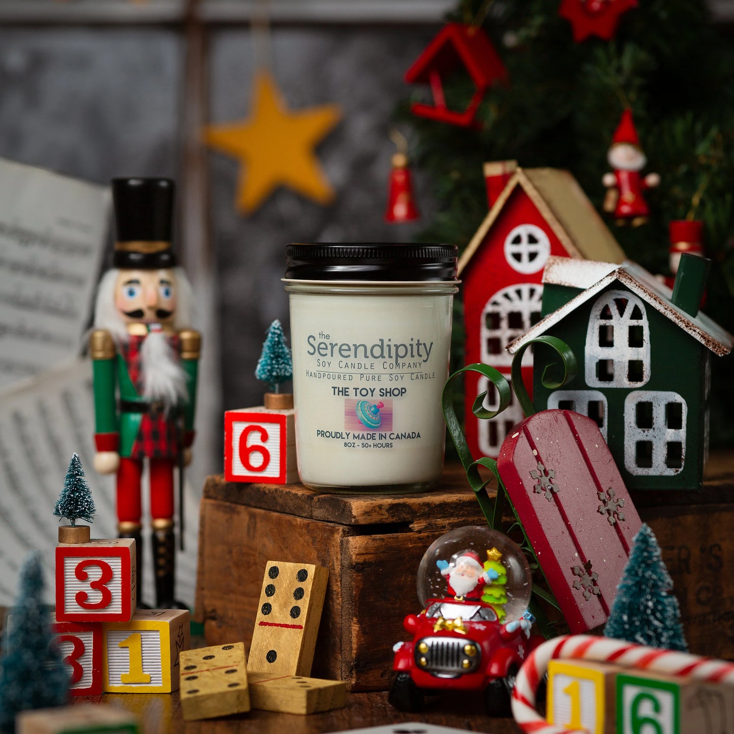 Serendipity Soy Candles Christmas Collection