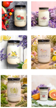 Serendipity Spring & Summer Candle Collection