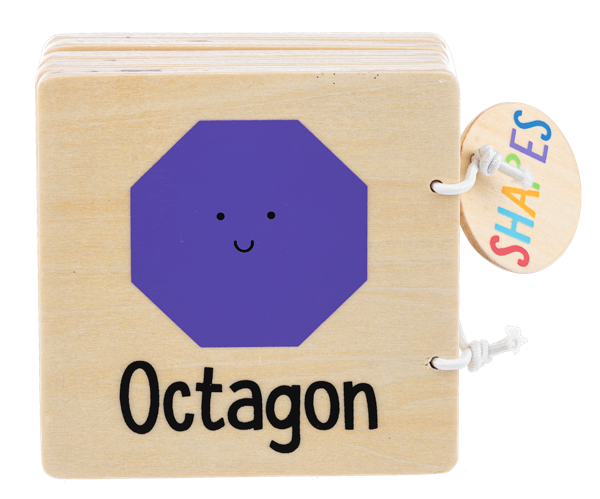 Wooden Book - Shapes