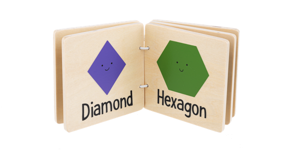 Wooden Book - Shapes