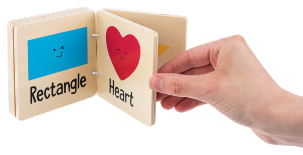 Wooden Book - Shapes