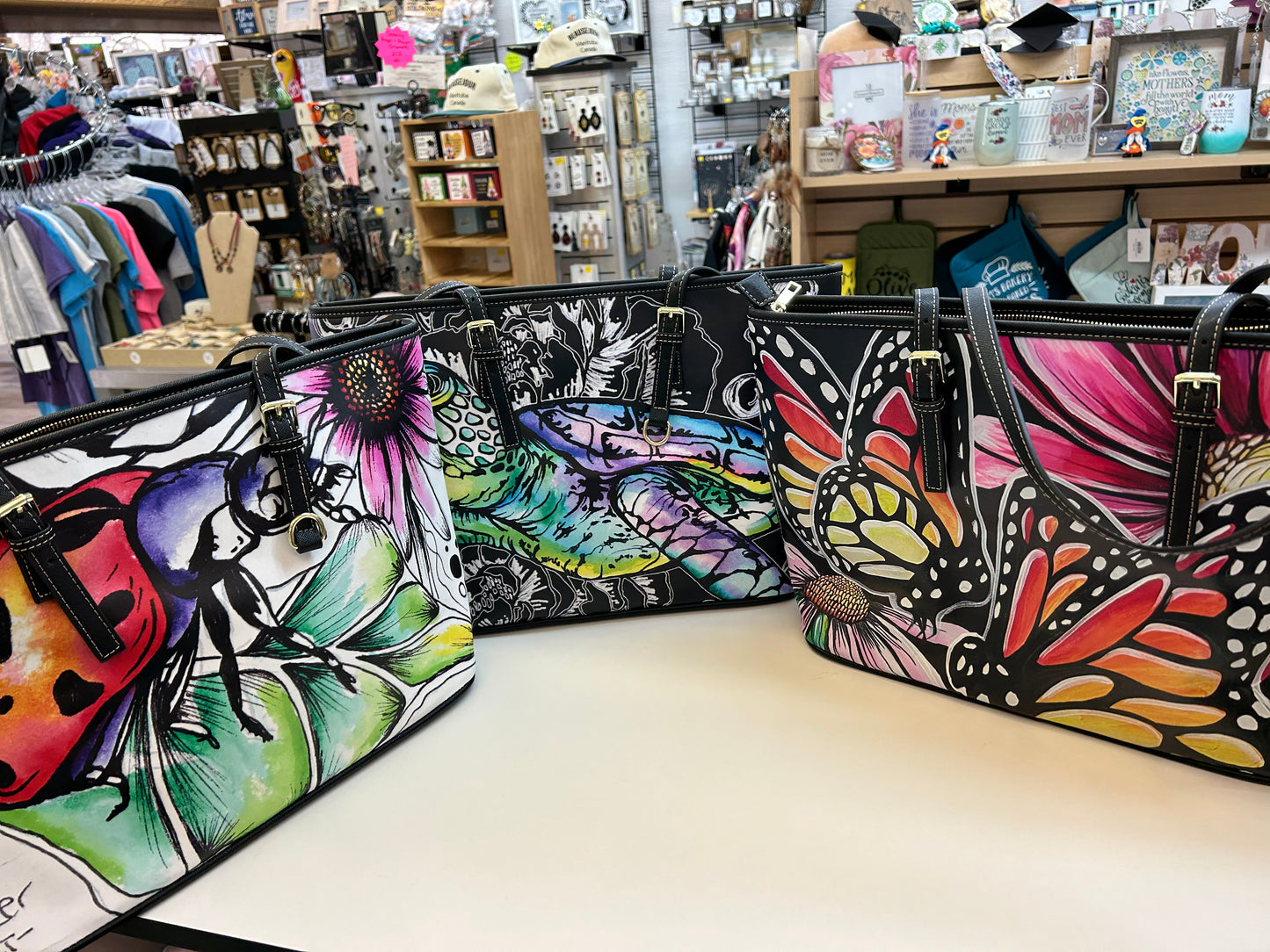 Signature Print Tote Bag