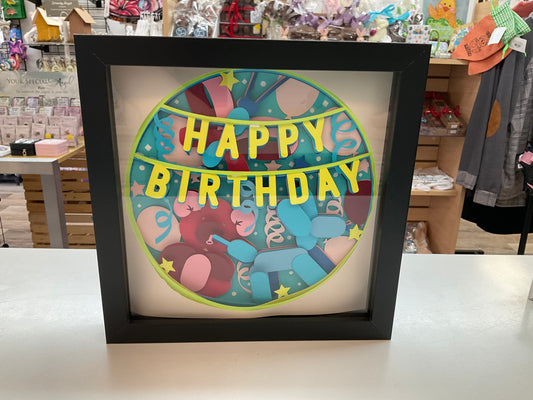 Birthday Shadow Box
