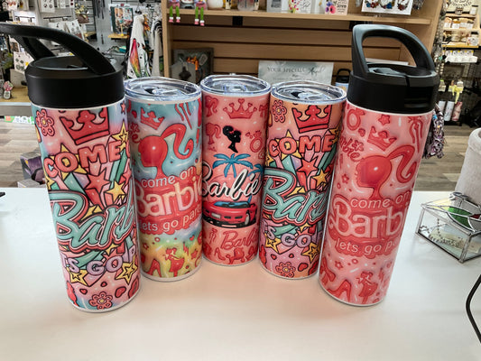 Barbie Insulated Tumblers & Water Bottles
